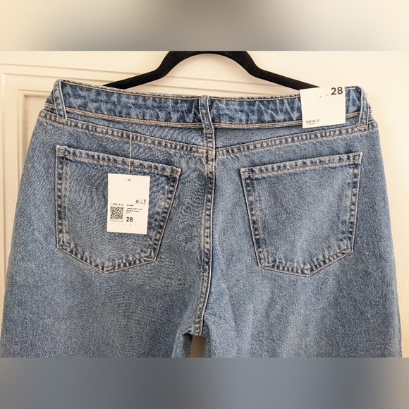 New Mom jeans mid rise Straight-Leg - Picture 6 of 12